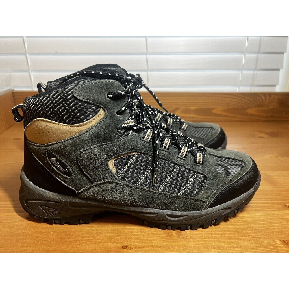 Denali Men's Hiking Boots Black/Grey Size 10 #9812